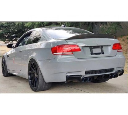 Becquet noir brillant adaptable sur BMW Série 3 E92/E93 06-13