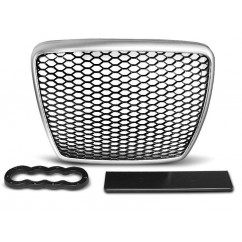 Calandre Look RS6 Gris alu Mat Audi A6 C6 (09-11)