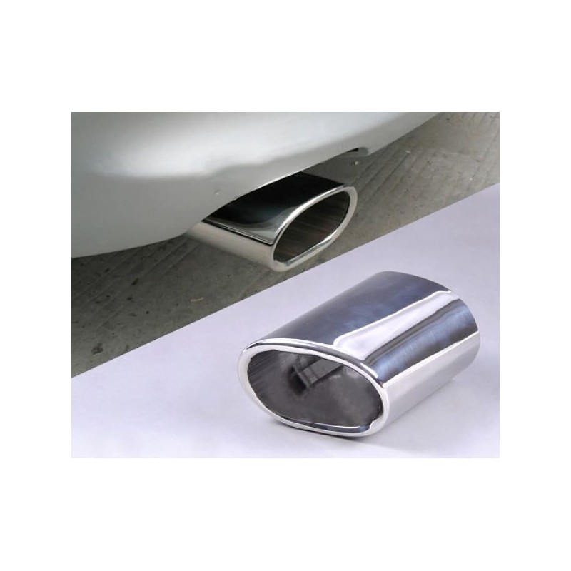 Embout d'echappement chrome BMW Ø 100-70 mm
