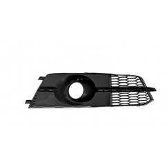 2x Grilles antibrouillard Audi A6 C7 S-line Noir Brillant (14-18)