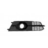 2x Grilles antibrouillard Audi A6 C7 S-line Noir Brillant (14-18)