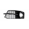 2x Grilles antibrouillard Audi A6 C7 S-line Noir Brillant (14-18)