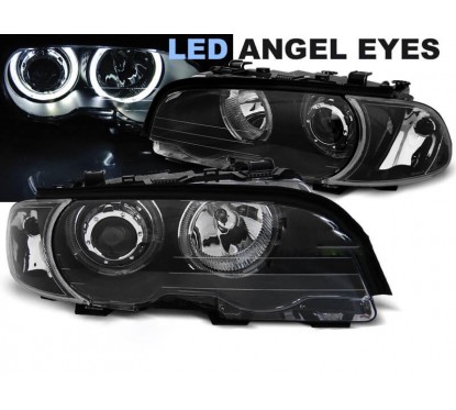 2x Phares BMW Série 3 E46 coupe/cabrio (99-03) LED blanc