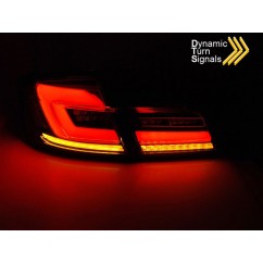 2x Feux arrières Full LED BMW Série 5 F10 (10-16) noir fumés