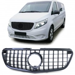 Calandre Panamericana Noir Brillant Mercedes Vito W447 (14-19) sans grille