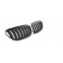 2x Grilles de Calandre Noir BMW Série 6 E63 E64 (03-10)