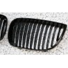 2x Grilles de Calandre BMW Serie 1 E81 E87 avec Pack M - Noir Brillant