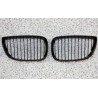 2x Grilles de Calandre BMW Serie 1 E81 E87 avec Pack M - Noir Brillant