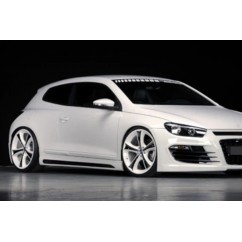 2x Bas de caisse adaptable sur Volkswagen Scirocco 08-17