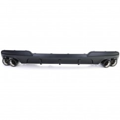 Diffuseur arrière + embouts d'échappements carbone BMW série 5 F10 F11 (10-17) Avec pack M
