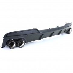 Diffuseur arrière + embouts d'échappements carbone BMW série 5 F10 F11 (10-17) Avec pack M