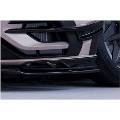 2x Rajout de pare choc carbone adaptable sur Volkswagen Golf 7R 17-21