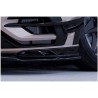 2x Rajout de pare choc carbone adaptable sur Volkswagen Golf 7R 17-21