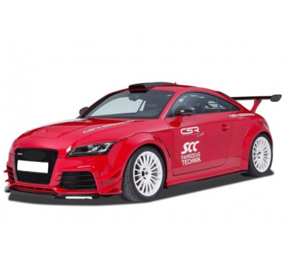 Rajout de pare-choc avant carbone adaptable sur Audi TT RS 8J 09-15