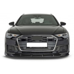 Rajout de pare-choc avant carbone adaptable sur Audi A6 C8 S-line/S6 18+