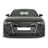 Rajout de pare-choc avant carbone adaptable sur Audi A6 C8 S-line/S6 18+