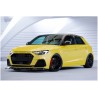 Rajout de pare-choc avant carbone adaptable sur Audi A1 18+