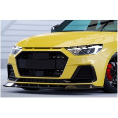 Rajout de pare-choc avant carbone adaptable sur Audi A1 18+