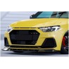 Rajout de pare-choc avant carbone adaptable sur Audi A1 18+