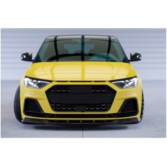 Rajout de pare-choc avant carbone adaptable sur Audi A1 18+