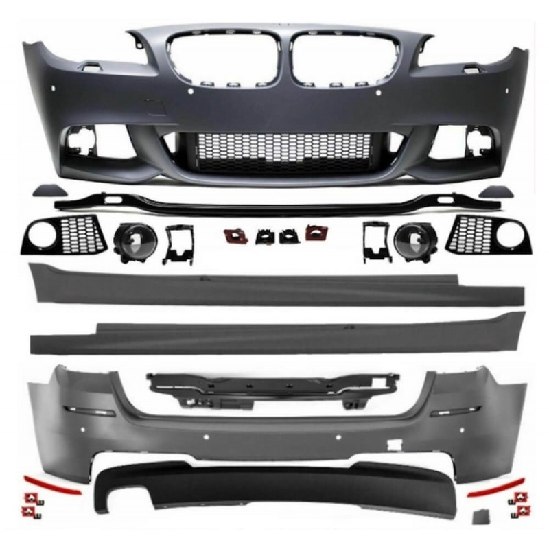 Kit carrosserie BMW Série 5 F10 Look Pack M / Sport Design (10-13) Kit carrosserie BMW Série 5 F10 Look Pack M / Sport Design (10-13)