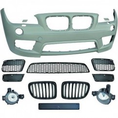 Pare-choc avant adaptable sur BMW X1 E84 (09-15) Look Sport Design