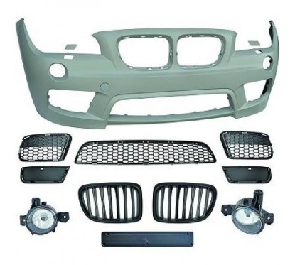 Pare-choc avant adaptable sur BMW X1 E84 (09-15) Look Sport Design