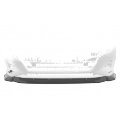 Rajout de pare-choc avant carbone adaptable sur Audi A4 B9 19+