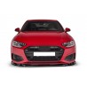 Rajout de pare-choc avant noir brillant adaptable sur Audi A4 B9 19+