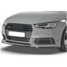 Rajout de pare-choc avant noir brillant adaptable sur Audi A4/S4 B9 15-18
