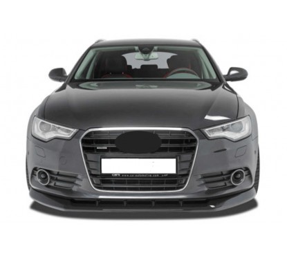Rajout de pare-choc avant carbone adaptable sur Audi A6 C7 11-14