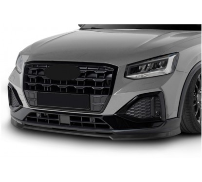 Rajout de pare-choc avant carbone adaptable sur Audi Q2 20+