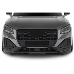 Rajout de pare-choc avant carbone adaptable sur Audi Q2 20+