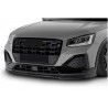Rajout de pare-choc avant noir brillant adaptable sur Audi Q2 20+