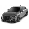 Rajout de pare-choc avant noir brillant adaptable sur Audi Q2 20+