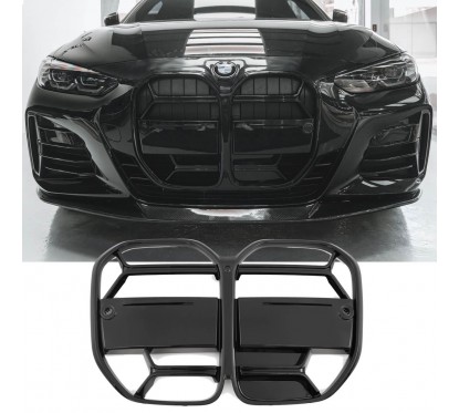 Grille de Calandre Noir Brillant Serie 4 G22 Coupé & G23 Cabriolet (20+)