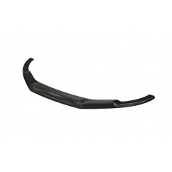 Rajout de pare-choc avant noir brillant adaptable sur Audi R8 15-19