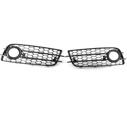 2x Grilles anti brouillard Audi A4 B8 S-Line (08-12)