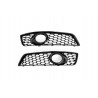 2x Grilles de pare choc avant Audi A3 8P Facelift (08-12) sans Pack S-Line