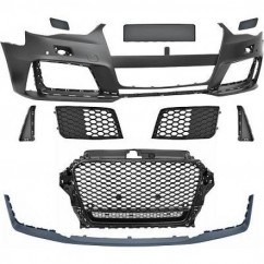 Pare-choc avant Look RS3 pour Audi A3 S3 8V berline/cabriolet (2012-2016)