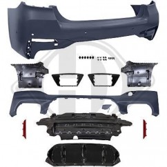 Pare-choc arrière BMW Série 5 G30 LCI Look Sport Design (20+) v2