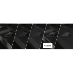 Rajout de pare-choc avant noir brillant adaptable sur Kia Optima GT GT-Line 18+