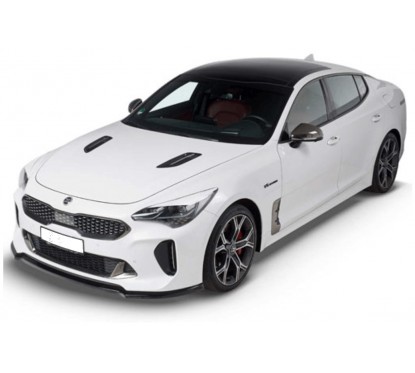 Rajout de pare-choc avant carbone adaptable sur Kia Stinger GT 17+