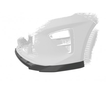 Rajout de pare-choc avant noir brillant adaptable sur Kia Ceed 18-21