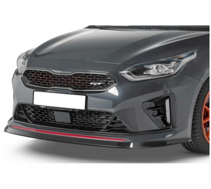 Rajout de pare-choc avant carbone adaptable sur Kia Ceed GT 18+