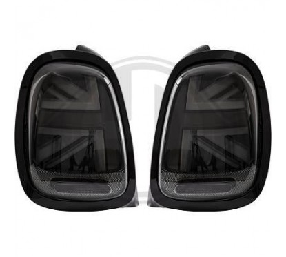 2x Feux arrière Fumés Union Jack LED adaptables sur Mini F55 F56 F57 (2014-2020)