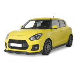 Rajout de pare-choc avant carbone adaptable sur Suzuki Swift 6 18+