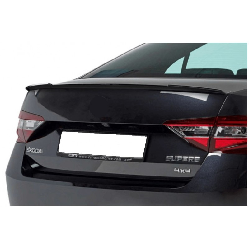Becquet carbone adaptable sur Skoda Superb III Berline 15+