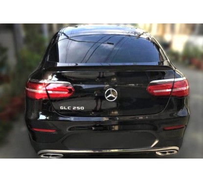 Becquet en ABS noir brillant Mercedes GLC Coupe C253 (15-21) Look 43 AMG