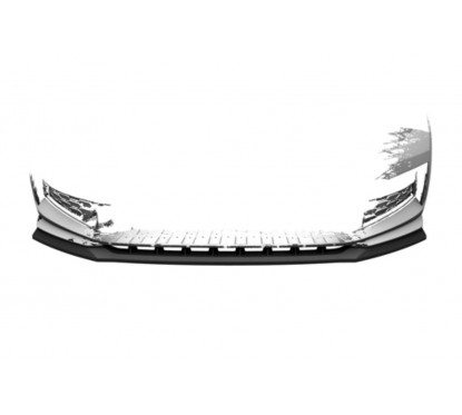 Rajout de pare-choc avant noir brillant adaptable sur Skoda Scala Monte Carlo 19+
